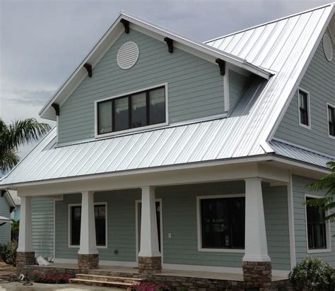 silver metal roof house ideas|tin colors for homes.